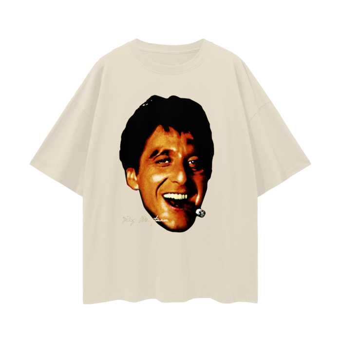 Scarface Big Head T-Shirt, Scarface Tee, Tony Montana Vintage T-Shirt, Oversized Tee