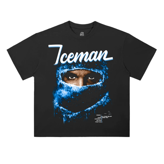 Iceman Tee V2, Drake Tee- Heavy Weight Drop Shoulder T-Shirt